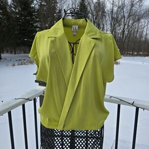 Lime Green Women's Top